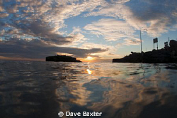 taken at South Mole dive site - just before going for a n... by Dave Baxter 